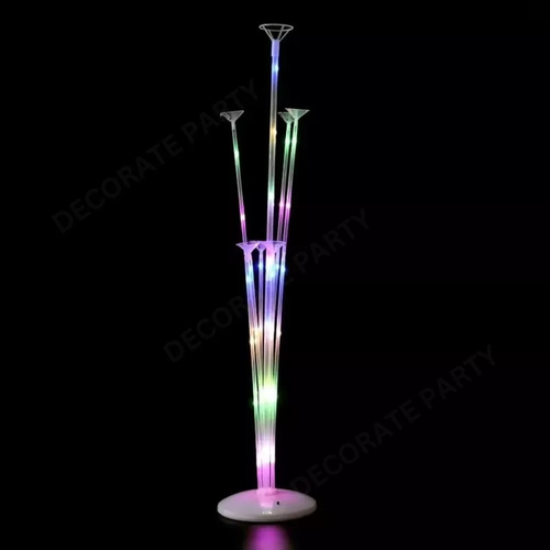 Soporte Globo Luz LED Soporte 72cm Kit Soporte Base Mesa Boda Fiesta Decoración - Imagen 13 de 19