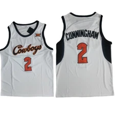 Retro Vintage Men's Basketball Jersey Cade Cunningham #2  Stitched