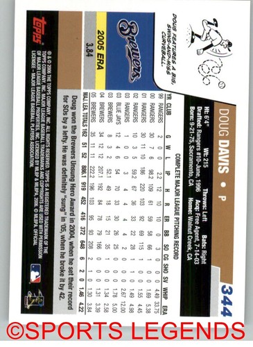 2006 Topps MLB #301-400 - Picture 89 of 201