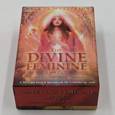 The Devine Feminine Oracle Cards by Meggan Watterson As New For Embodying Love