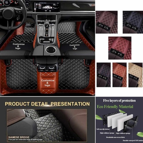For Cadillac SRX XT4 XT5 XT6 Car Floor Mat Custom Carpets Auto Cargo Waterproof - Foto 20 di 25