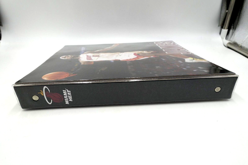 Raro cuaderno escolar Lebron James Miami Heat carpeta de 3 anillas - Imagen 5 de 5