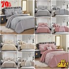New 3Piece Luxury Infinity Duvet Quilt Cover Bedding Set Double King Pillowcase*