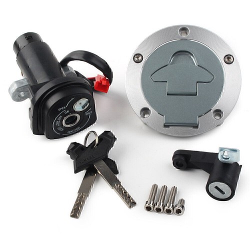 Set Ignition Key Switch Lock Fuel Tank Cap Cover For Yamaha R15 MT15 2015-2016 - Picture 2 of 10