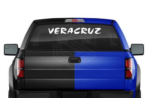 VERZCRUZ VER Mexico Decal Sticker Windshield Window Vinyl Banner Estado Troca - Bild 2 von 3