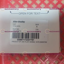 Two Day Processing Time-1PC NEW IN BOX Allen-Bradley 1734-4IOL 1734 4IOL