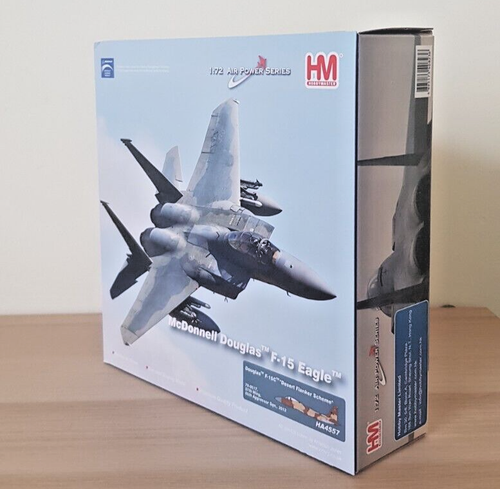 Hobby Master 1/72 HA4557 F-15C Eagle USAF 65th AGRS "Desert Flanker Scheme" - Foto 4 di 21