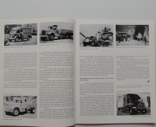 Wheels of Time March April 2000 Antique Trucks 100 Years Mac Truck Semi-trailers - Picture 5 of 12