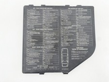 1998 - 2003 Jaguar XJ XJ8 Fuse Box Lid Cover Top with spare fuses and puller OEM