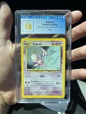 Pokémon TCG Espeon Neo Discovery 1 Holo Unlimited Holo Rare