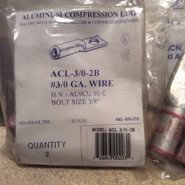 ILSCO 3/0 Aluminum Compression Lug eBay