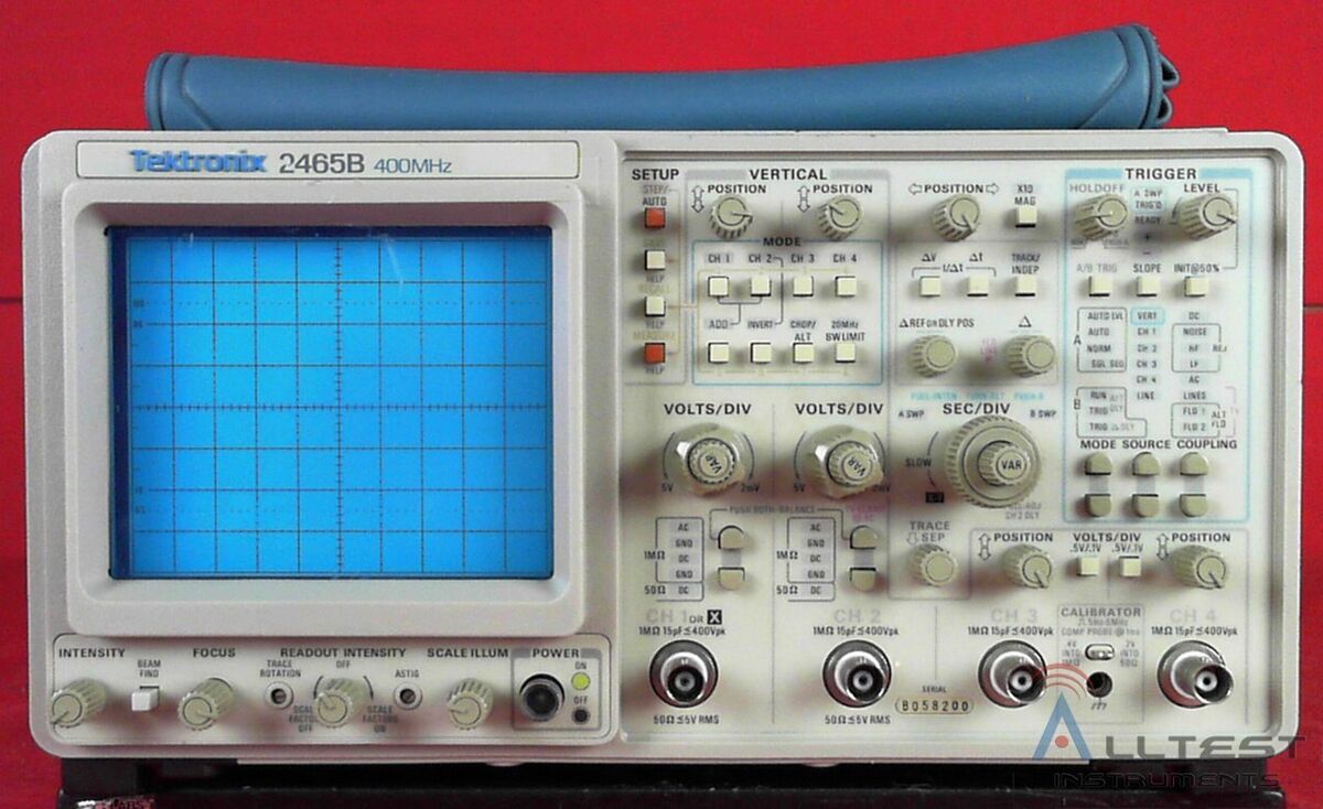 Tektronix 2465B 400 Mhz Analog Oscilloscope | eBay Tektronix 2465B 400 Mhz Analog Oscilloscope | eBay