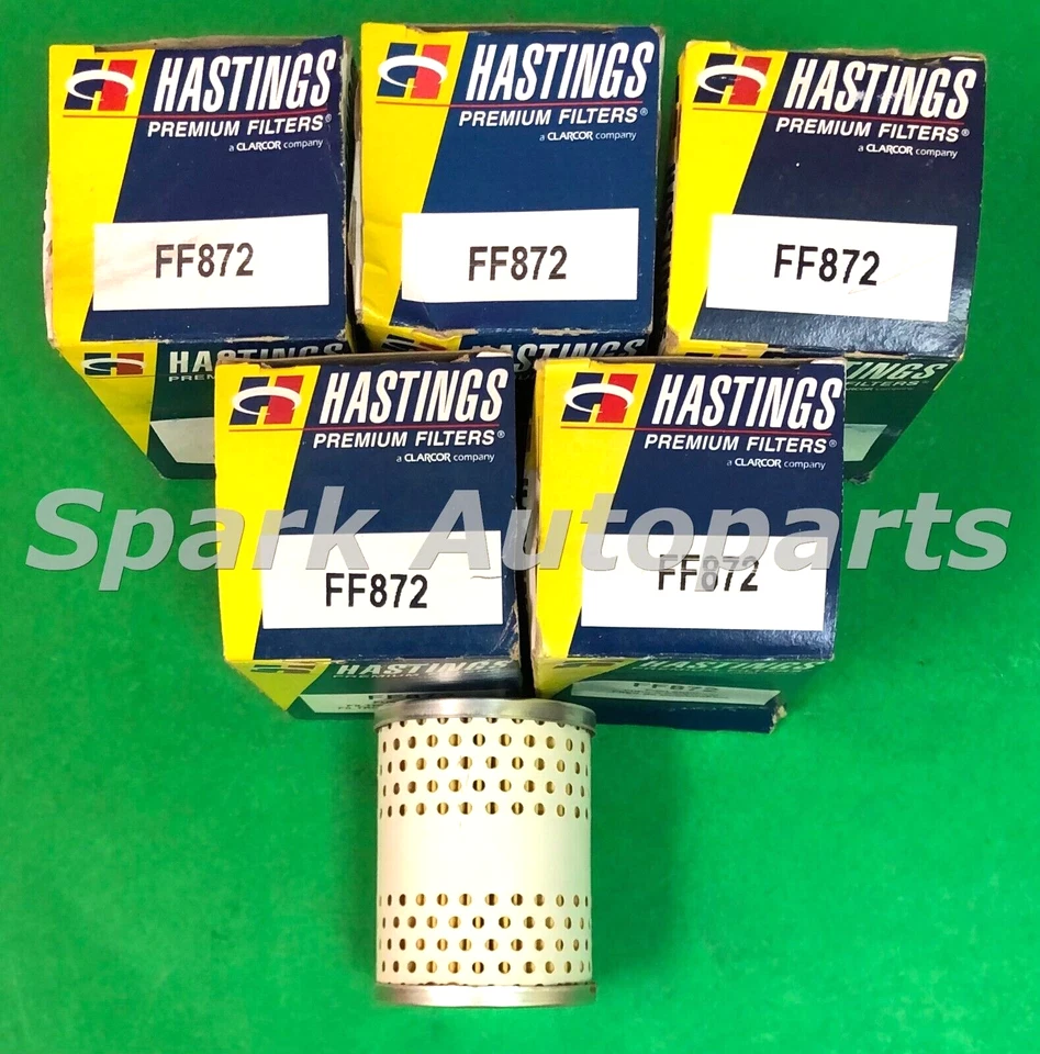 New Lot of 5 Fuel Filter HASTINGS FF872 For FREIGHTLINER, KENWORTH, WESTERN STAR - Image 2 of 4