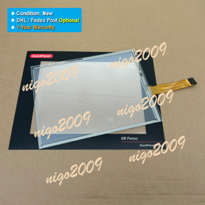 Fit GE FANUC QuickPanel View IC754VGL12CTD-ED ES1222 Touch Screen Glass+Film *
