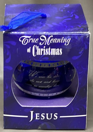 True Meaning Of Christmas Jesus Ornament - Bild 3 von 9
