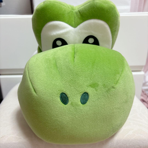USJ Super Nintendo World Limited Yoshi Cosplay Plush Cap Hat Japan Used - Picture 5 of 7