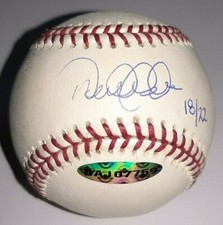 Derek Jeter Signed World Series MVP Baseball Upper Deck Authenticated UDA #18/22
