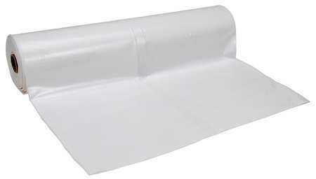 Película de construcción POLAR PLASTICS GW106, 10 x 100 pies, 6 mil, blanca 6 FLZ7 - Imagen 2 de 2