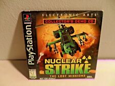 Nuclear Strike: The Lost Missions Demo CD PS 1 (from Collector's Estate, rare)
