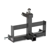 Titan Attachments Standard Series 3 Point Charcoal Tractor Drawbar