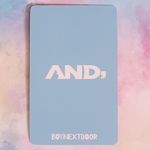 BOYNEXTDOOR AND , JP 1st single Official Photo card JAPAN POB Luckydraw - Picture 63 of 108