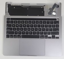    MacBook Pro 13" A2251 Space Gray Top Case Keyboard Touchpad Battery 90 