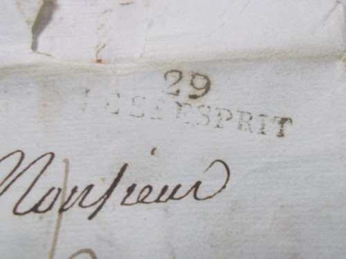 Marcophilie Lettre Oblitération Classique Marque Port dû 29 LE ST ESPRIT (SJ) - 第 2/5 張圖片