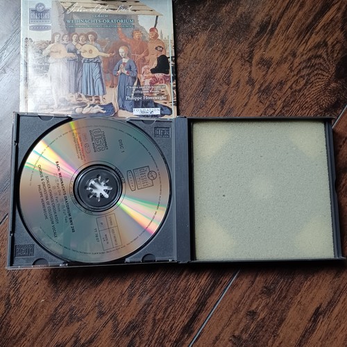 J.S. Bach Weihnacts Oratorium 2 CD Set w/ Booklet 1989 Virgin Classics - Picture 8 of 11