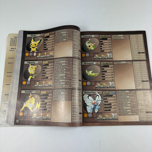 Pokemon Oro y Plata Juego Oficial Guía Perfecta Versus Libros Sin Póster ¡Bueno! - Imagen 17 de 19