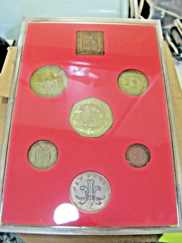 +BRITISH YEAR SET 1973 GT.BRITAIN+N.IRELAND PROOF 6 COIN SET