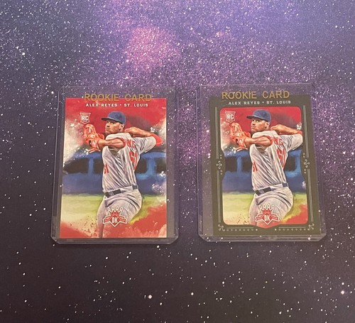 2017 Panini Diamond Kings Rookies 2 Card Lot Framed Alex Reyes Rookie RC - Picture 6 of 6