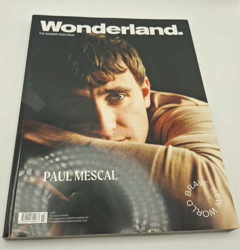 Wonderland Magazine Paul Mescal Summer 2020 Issue Brave New World Fashion S5172