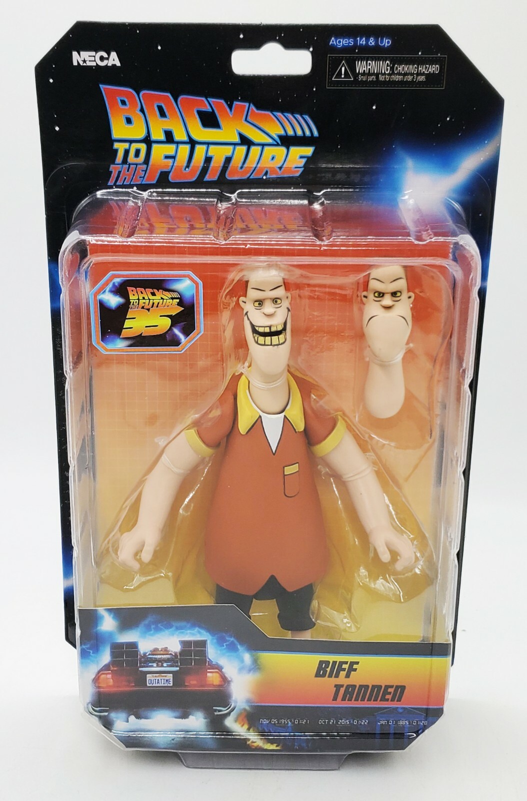 Needles Back To The Future 2 Neca+Back+to+the+Future+-+Biff+Tannen+7in.+Action+Figure+%2853606%29