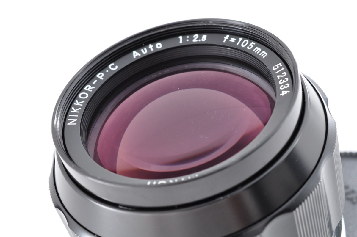 Nikon Non Ai NIKKOR-P.C Auto 105mm f2.5 Telephoto lens F Nikon Non Ai NIKKOR-P.C Auto 105mm f2.5 Telephoto lens F
