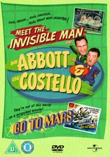 Abbott and Costello: Meet the Invisible Man/Go to Mars DVD (2012) Bud Abbott,