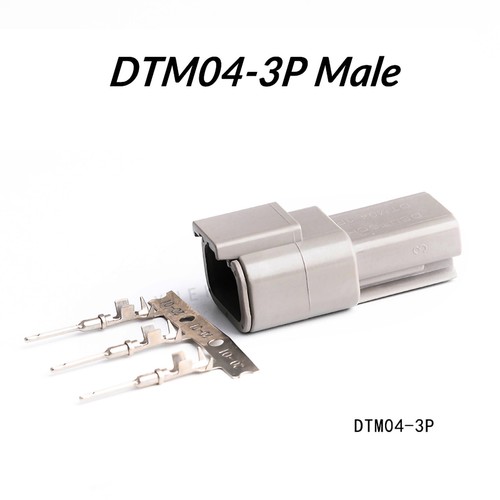 Deutsch DTM 2/3/4/6/8/12Pin Waterproof Electrical Wire Connector Kit Female/Male - Picture 12 of 25
