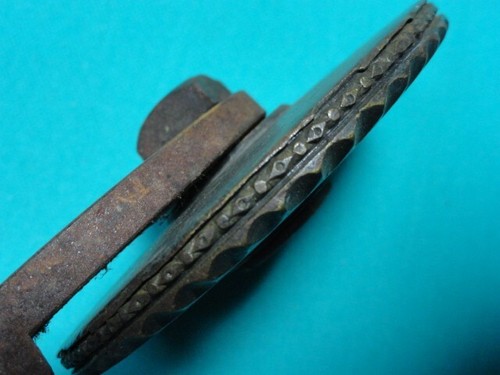 Book Binder Binding Tool - Bronze Head Gold Stamping Leather Embossing 'M' - Picture 9 of 11
