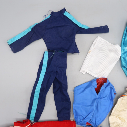Lotto Completo Vintage Ken GI Joe Tuta Giacca Cappotto Pantaloni - Foto 7 di 10