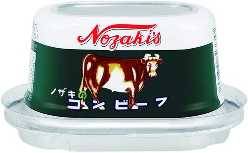 Japanese Corned Beef Salt Bully Preserved Mince Can Meat Instant Food Nozaki 80g - Picture 2 of 30