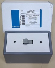 2 Pcs SIEMENS MANUAL STARTER SMFFG2 2 POLE TOGGLE