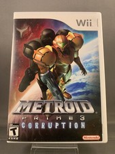 Metroid Prime 3: Corruption (Nintendo Wii, 2007) CIB w/ Manual - Tested