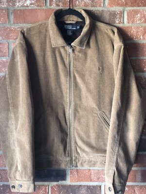 ralph lauren corduroy harrington