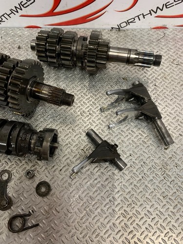 KAWASAKI KX250 2015 CAMBIO COMPLETO SELETTORI TAMBURO REF BK013 - Foto 3 di 6