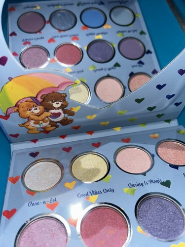 Care Bears Taste Beauty 12 Color Eyeshadow Palette w/Mirror NEW - Picture 7 of 9