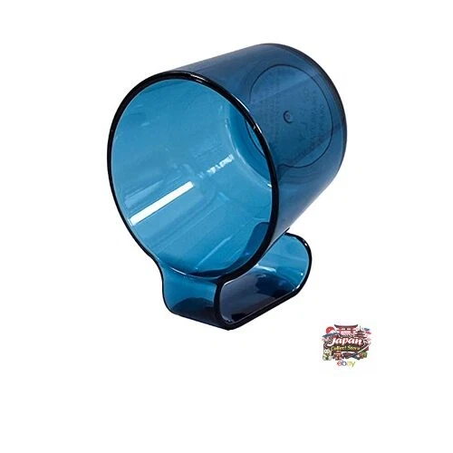 Lot 2 Gobelets Salle De Bain Plastique Brosse à Dents – Bleu & Rose – Porte-Brosses Incassables