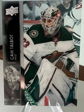 2021-22 Upper Deck CLEAR CUT Cam Talbot Minnesota Wild SP