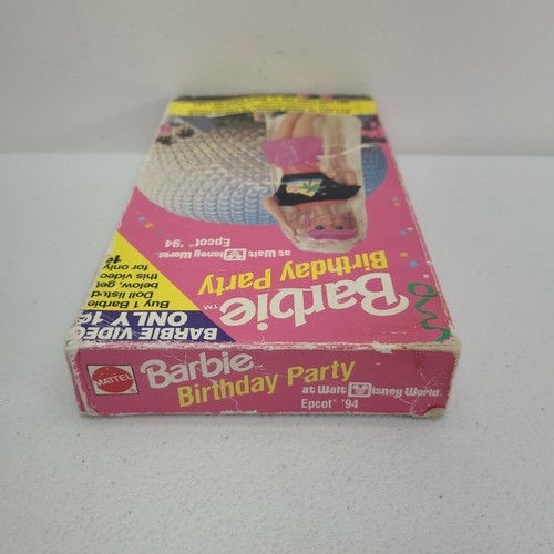 Barbie Birthday Party at Walt Disney World Epcot '94 VHS, 1993 Tested  - Picture 6 of 15