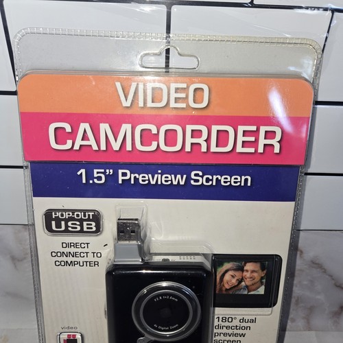 Jazz DV151 Video Camcorder Pop-Out USB Digital Recorder Black New Sealed - Picture 2 of 6