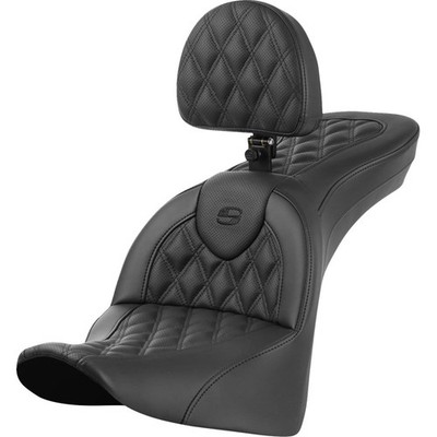 Saddlemen Roadsofa LS Sitz mit Fahrerrückenlehne 818-33-182BR