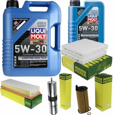 INSPEKTIONSKIT FILTER LIQUI MOLY ÖL 6L 5W-30 für BMW X3 F25 xDrive20d sDrive18d